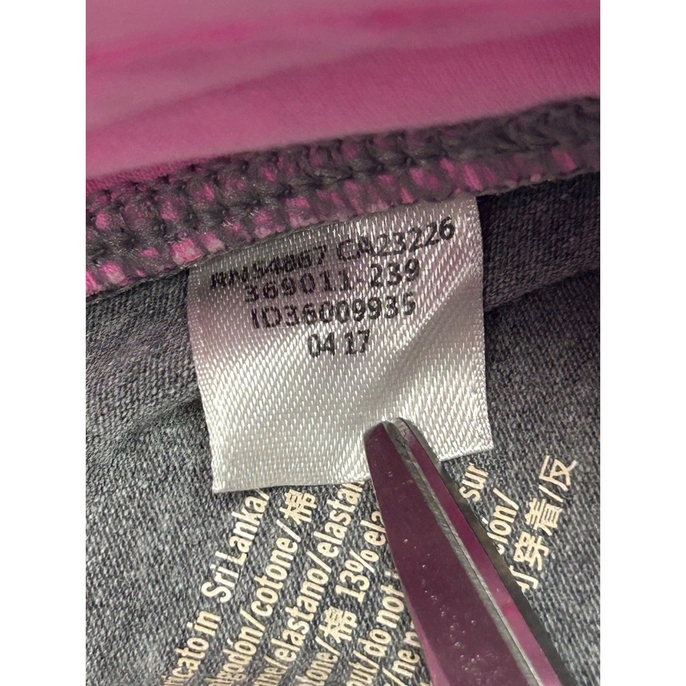 Aesthetic Victoria's Secret PINK Gray Yoga Leggings Pink Trim Size M Gymboree - Picture 7 of 12